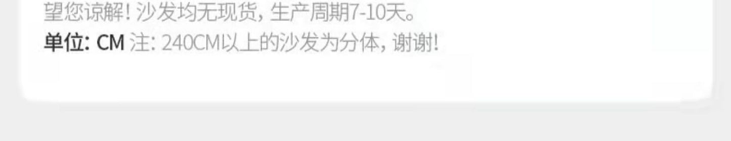 Nordic Tech Fabric Sofa Living Room Simple Modern Double Small Apartment Minimalist New Trendy Straight Three-Seater