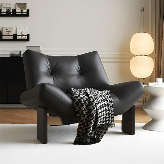 Leather single sofa leisure chair