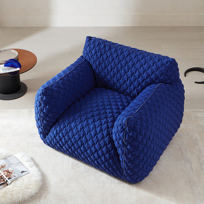 Italian-style creative fabric sofa chair