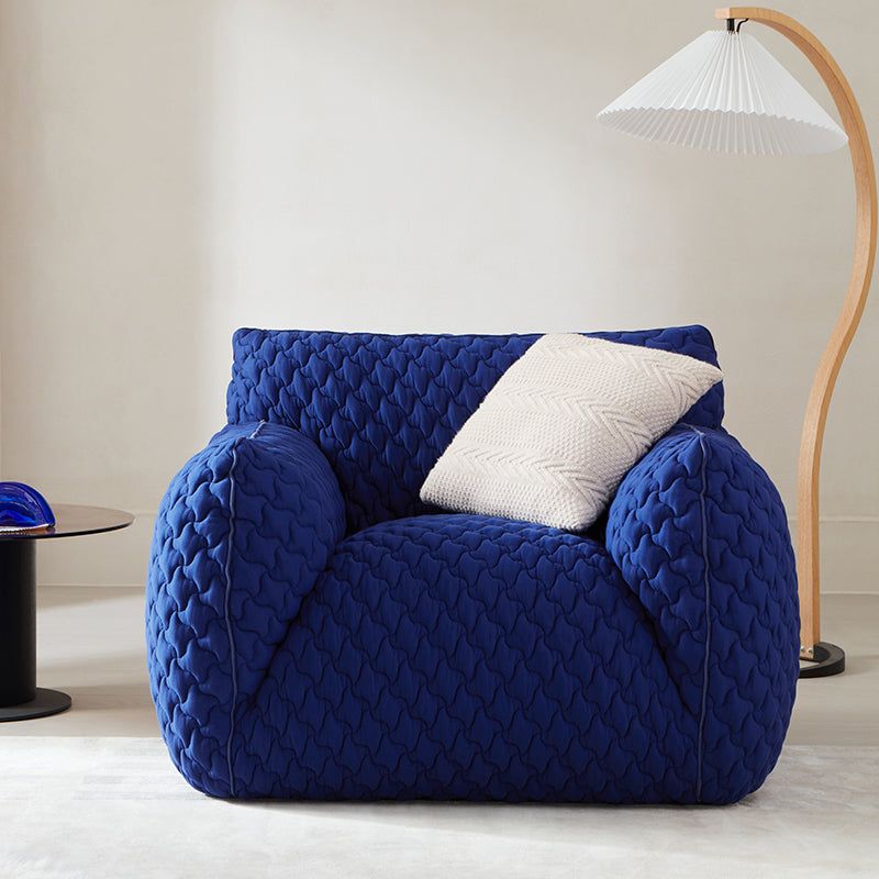 Italian-style creative fabric sofa chair