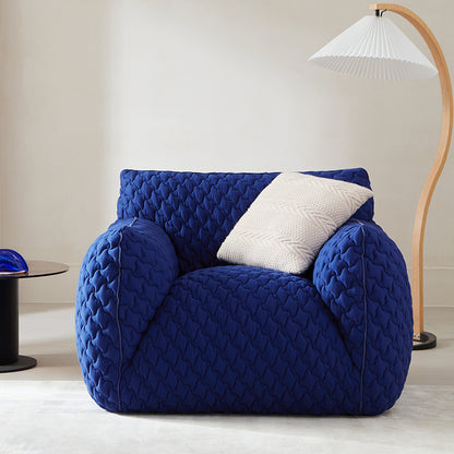 Italian-style creative fabric sofa chair