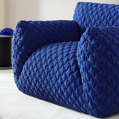 Italian-style creative fabric sofa chair