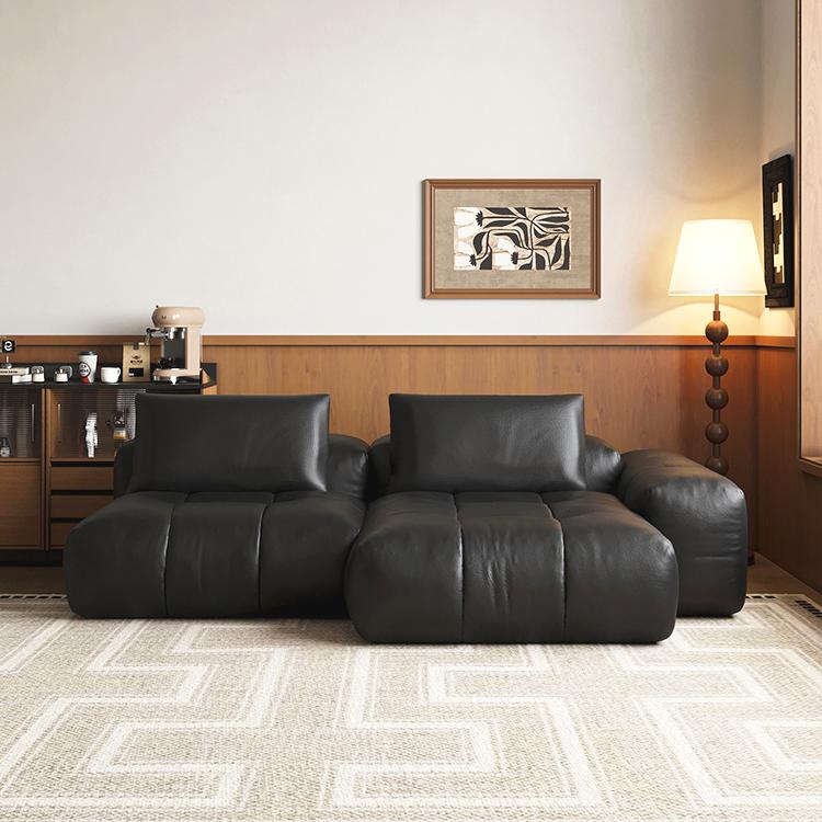 Pixel Module Leather Sofa