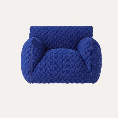 Italian-style creative fabric sofa chair
