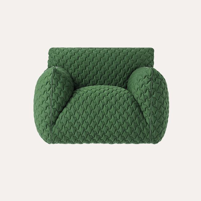Italian-style creative fabric sofa chair