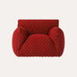 Italian-style creative fabric sofa chair