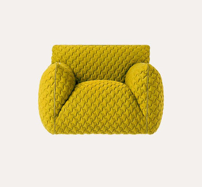 Italian-style creative fabric sofa chair