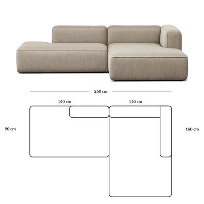 Simple Small Apartment Home Use Two or Three Seater Fabric Sofa Cotton Linen Armless Straight Row Modular Combination Reception Sofa