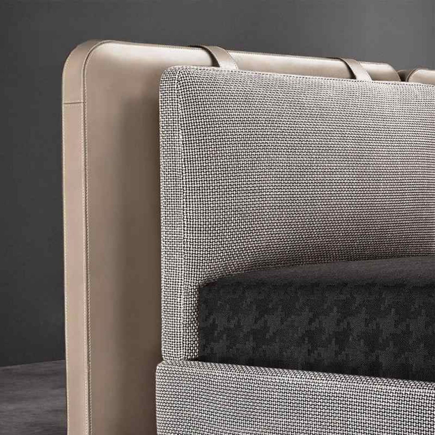 Tatlin Bed Italian Minimalist Fabric Bed