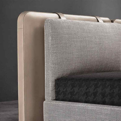 Tatlin Bed Italian Minimalist Fabric Bed