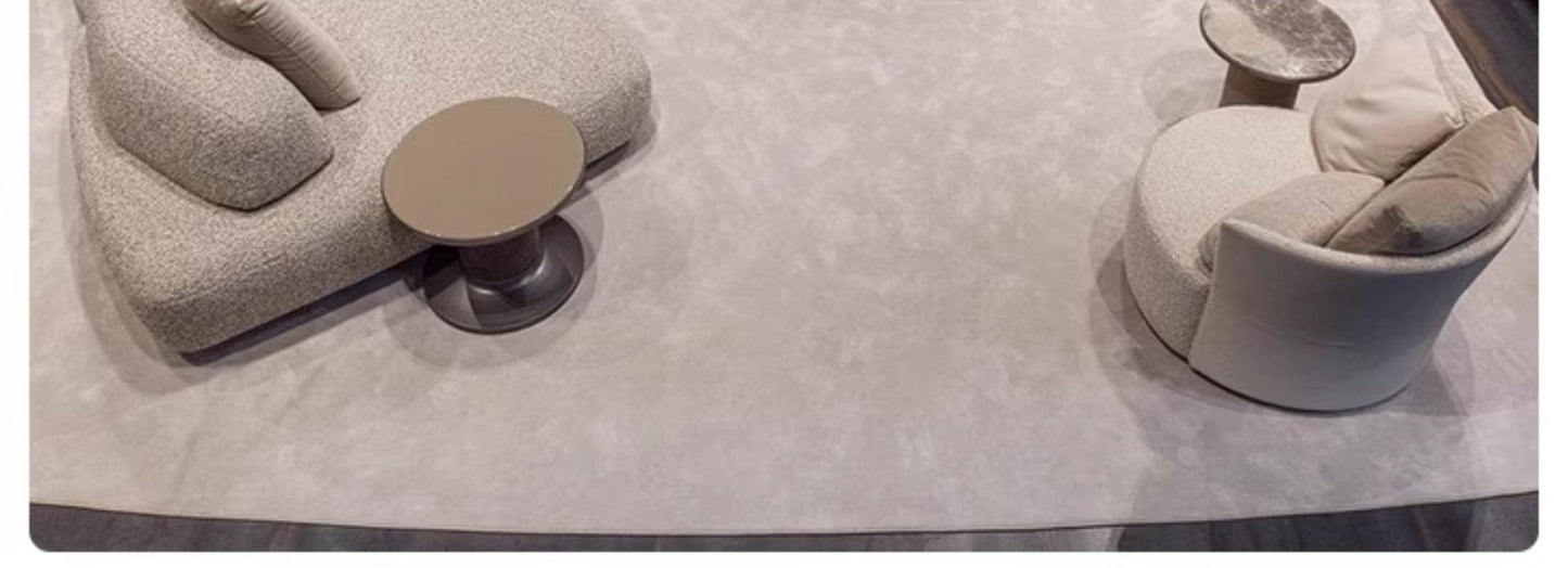 Pebble Sofa Italian Minimalist Designer Creative Large Flat Villa Living Room Hotel Fabric Combination Sofa