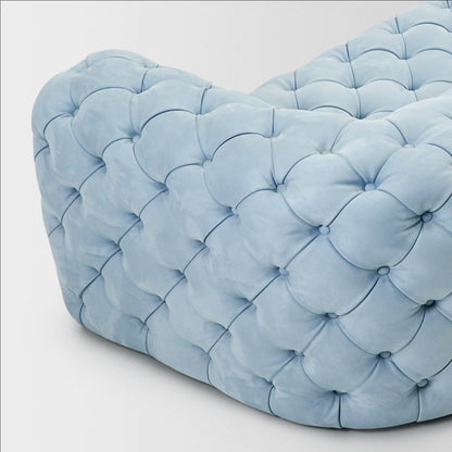 baxter Pull Button Leather Sofa