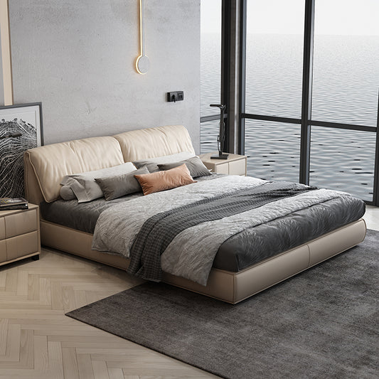 Elephant Ear Double Leather Bed