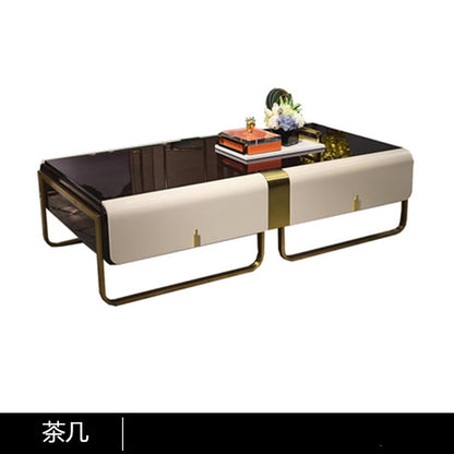 Italian Style Light Luxury Bentley Button Sofa Genuine Leather Designer Postmodern Villa Living Room Set High-end Custom Furniture