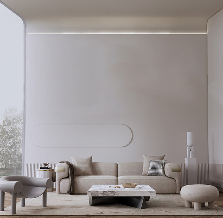 American-style Light Luxury Fabric Sofa