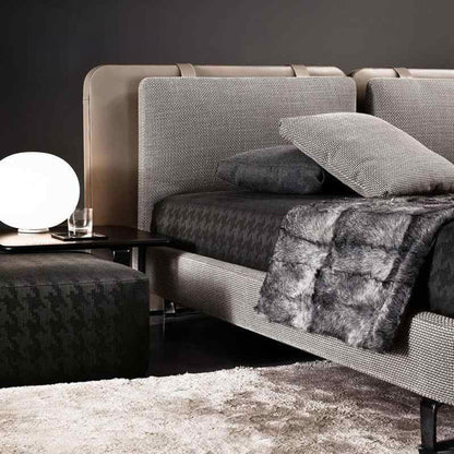 Tatlin Bed Italian Minimalist Fabric Bed