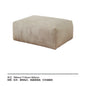 Nordic Wabi-Sabi Style Straight Corduroy Sofa Light Luxury Combination Small Apartment Homestay Free Module Multiple Tofu Blocks