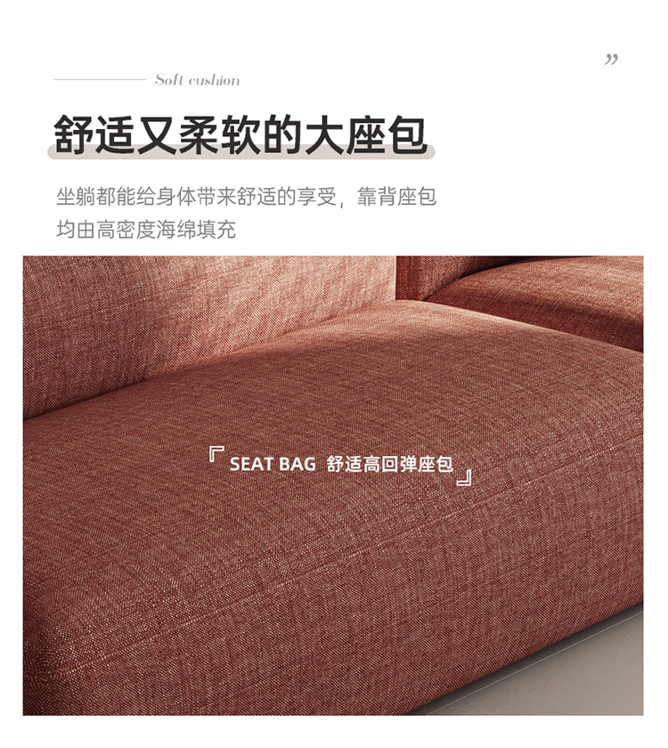 Italian Minimalist Light Luxury Irregular Arc Sofa for Living Room Large Apartment Reception Model Room Designer Beauty Salon Internet Celebrity