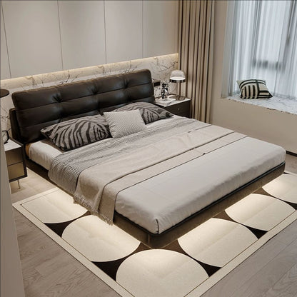 Cloud Bed Genuine Leather Bed