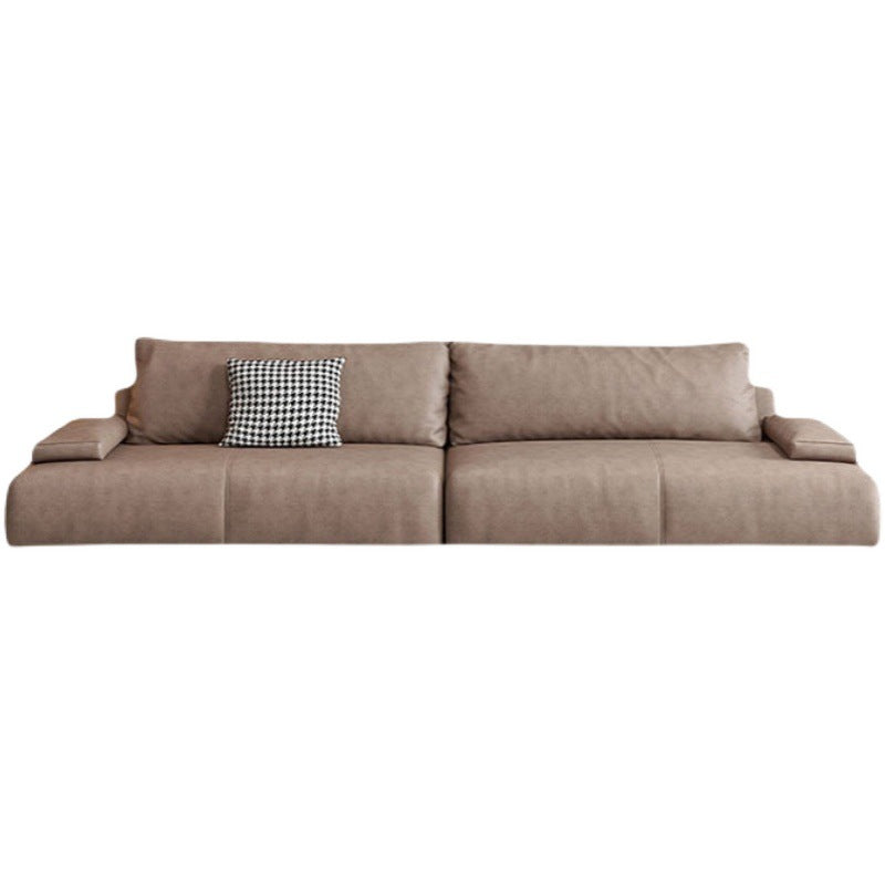 Nordic Tech Fabric Sofa Living Room Simple Modern Double Small Apartment Minimalist New Trendy Straight Three-Seater