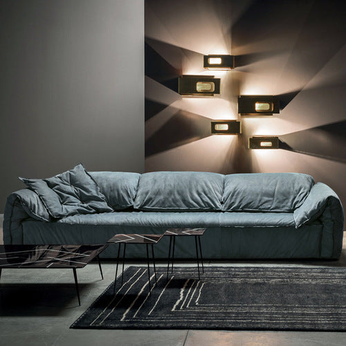 Italian Minimalist Sailboat Sofa