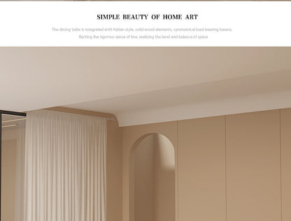 Italian Wabi-Sabi Style High-Back Straight Sofa Matte Fabric Cream Style Living Room Sofa Four-Seater Three-Seater Sofa