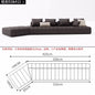 Piano Keys Minimalist Style L Genuine Leather Sofa Light Luxury Black Irregular Sofa Living Room Large Flat Floor Curved Sofa