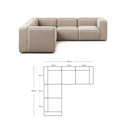Simple Small Apartment Home Use Two or Three Seater Fabric Sofa Cotton Linen Armless Straight Row Modular Combination Reception Sofa