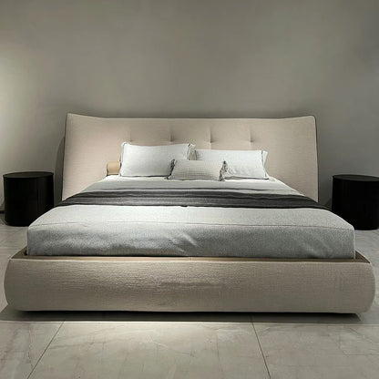 Hug-style Wide-screen Linen Bed