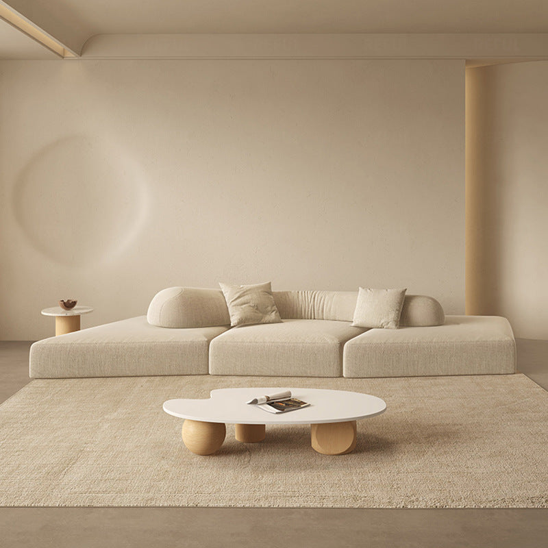 Italian Wabi-Sabi Style Rock Fabric Sofa