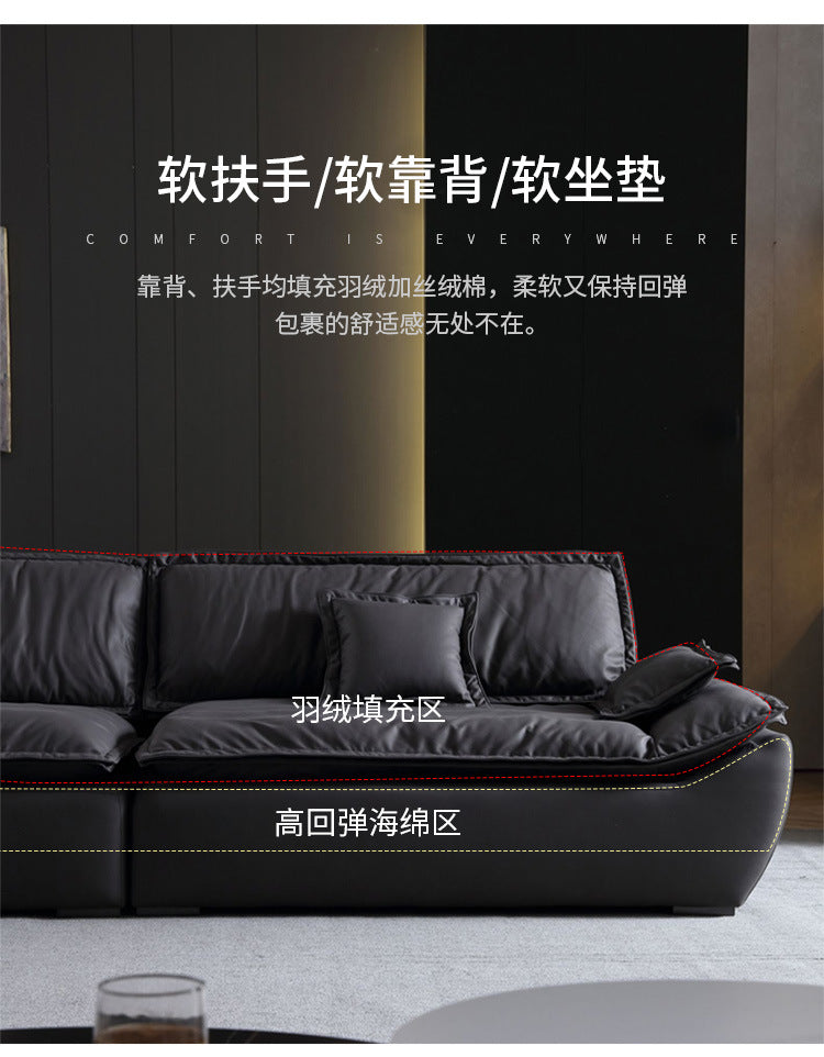 Italian Minimalist Sailboat Sofa