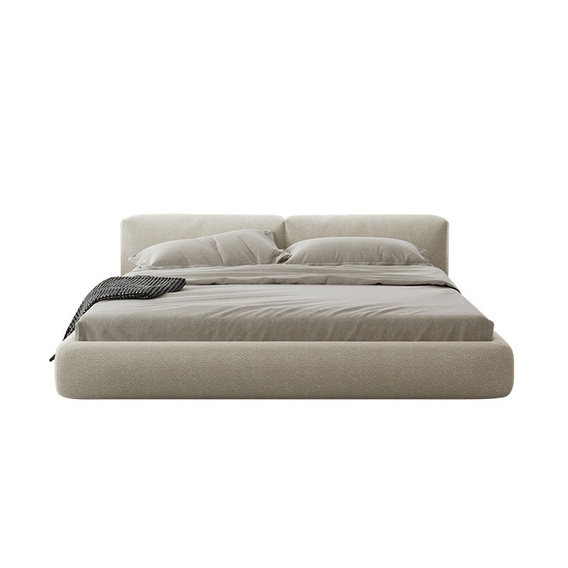 Modern Minimalist Beech Wood Bed