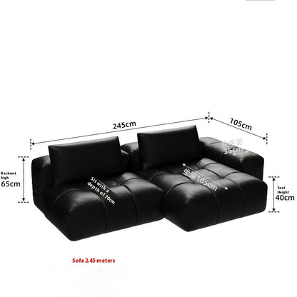 Pixel Module Leather Sofa