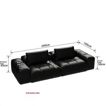 Pixel Module Leather Sofa