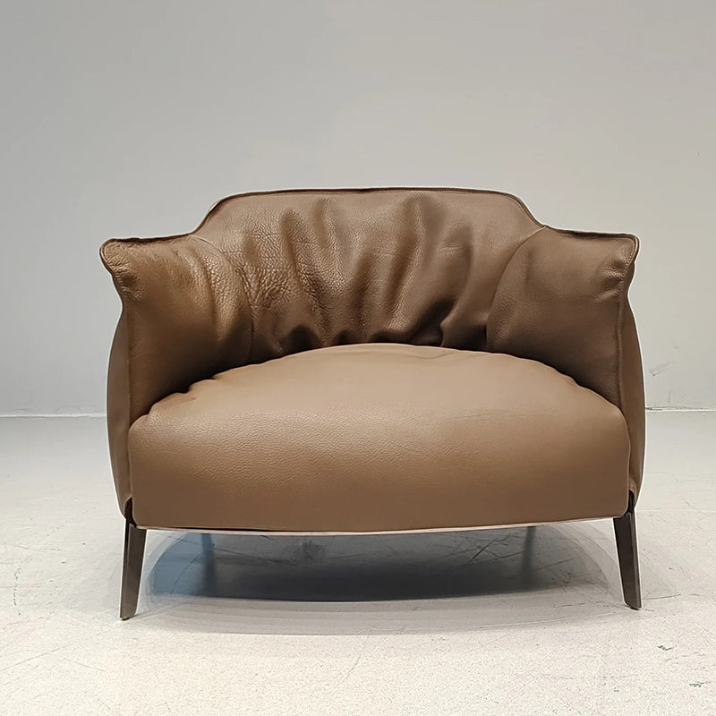 Archibald Living room leather sofa chair