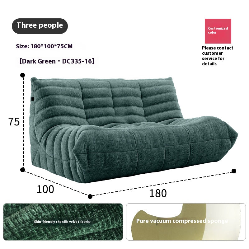 CO-4 Caterpillar Compressed Sofa