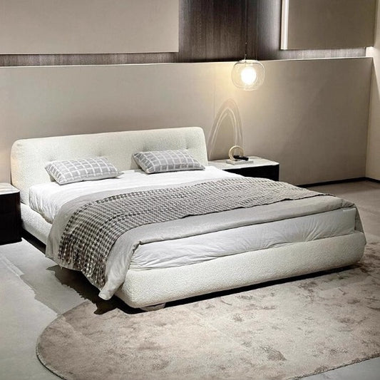 Cream Style Big Bed