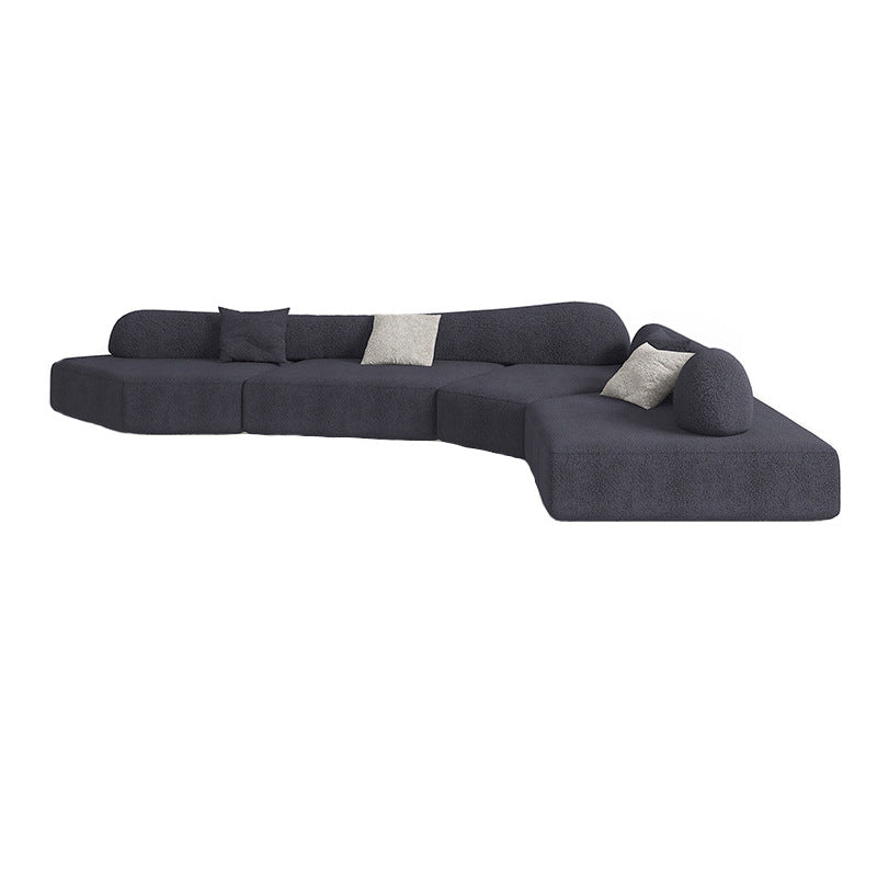 Italian Wabi-Sabi Style Rock Fabric Sofa