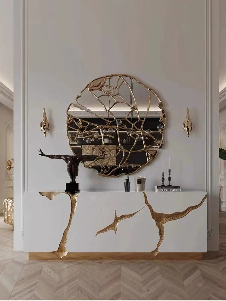 Italian light luxury Sideboard Cabinet
