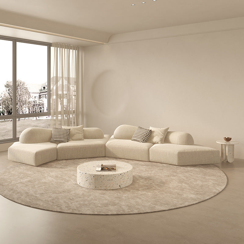 Italian Wabi-Sabi Style Rock Fabric Sofa