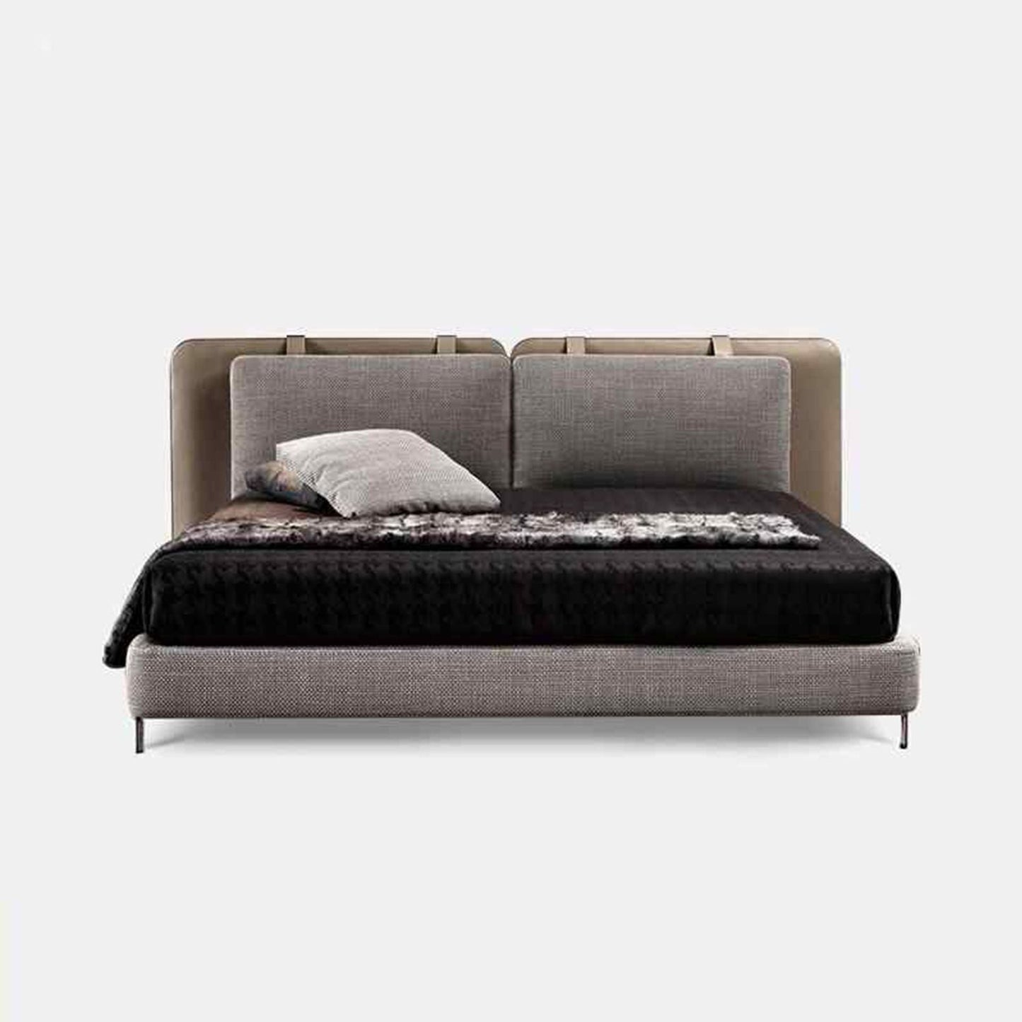Tatlin Bed Italian Minimalist Fabric Bed