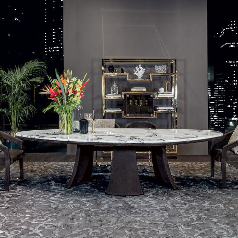 Italian light luxury Dining Table  and Chairs