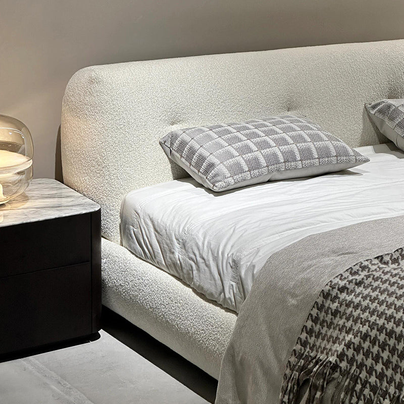 Cream Style Big Bed