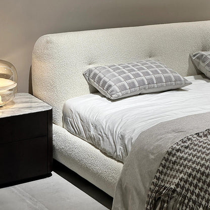Cream Style Big Bed
