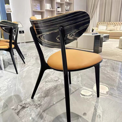 Italian light luxury Dining Table and Chair