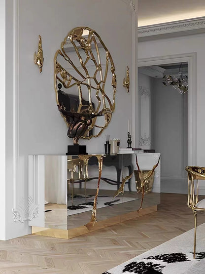 Italian light luxury Sideboard Cabinet