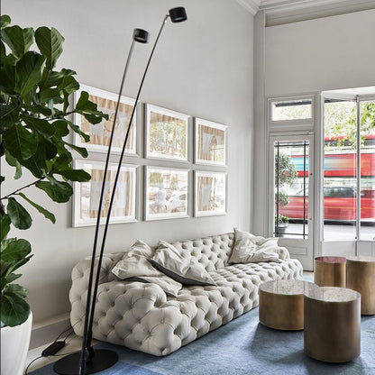 Italian Style Light Luxury Fabric Zipper Sofa