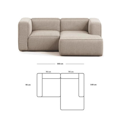 Simple Small Apartment Home Use Two or Three Seater Fabric Sofa Cotton Linen Armless Straight Row Modular Combination Reception Sofa