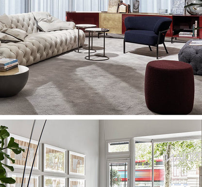 Italian Style Light Luxury Fabric Zipper Sofa