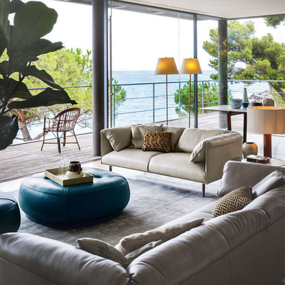 Living Room Leather Sofa